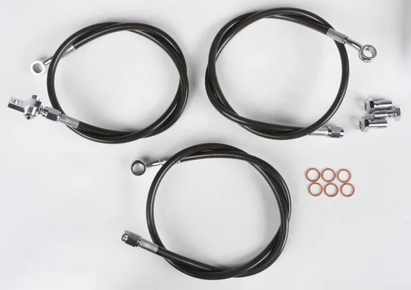 STREAMLINE YFZR-F-2-SM Front Brake Line Kit - Durable Brake Hose for YFZR250/250R