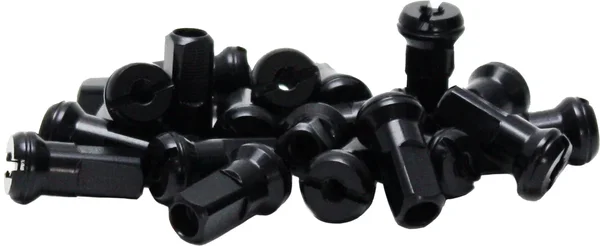 DUBYA - 98-611B - SPOKE NIPPLES BLACK