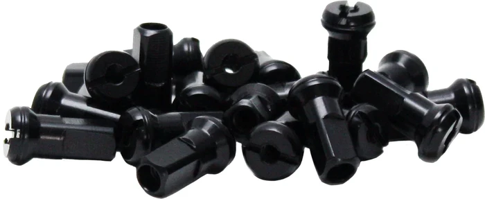 DUBYA - 98-611B - SPOKE NIPPLES BLACK