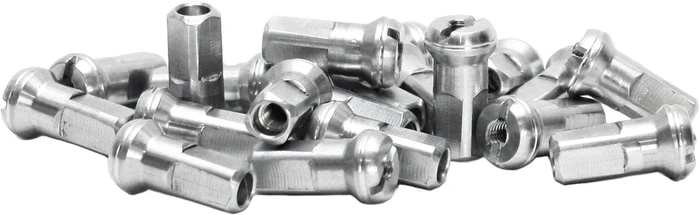 DUBYA - 98-612 - SPOKE NIPPLES SILVER