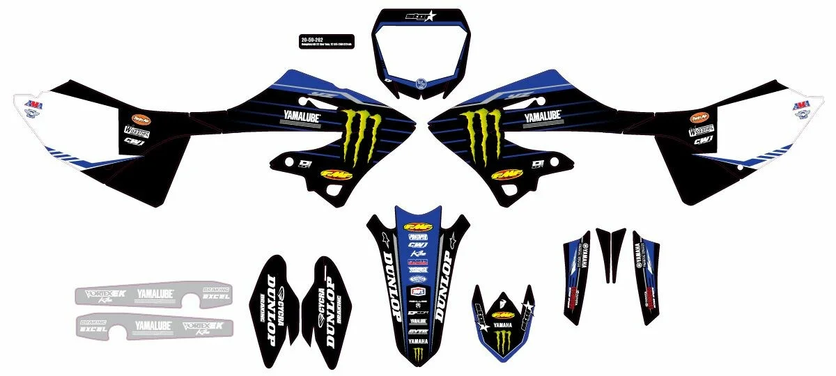 D-COR - 20-50-262 - Star Racing Graphics Kit