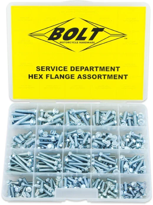 BOLT SVCFLANGE Flange Bolt Kit – Organized Hardware Storage for Powersports Equipment