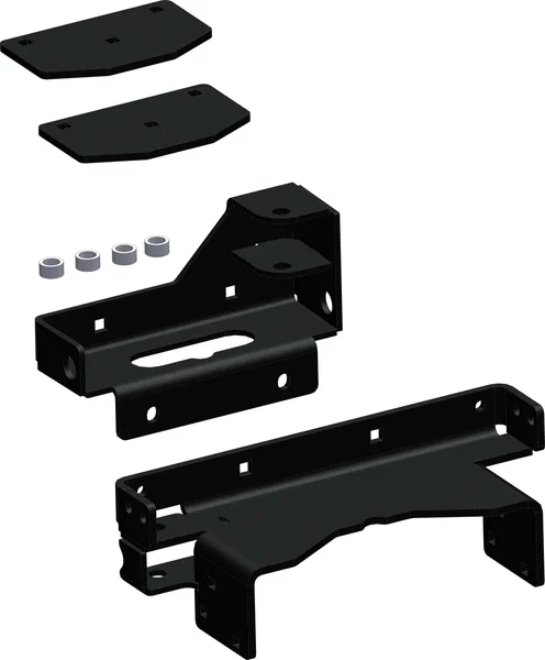 KFI 106430 UTV Plow Actuator Bracket Kit - Durable Mounts for Snow Plows & Accessories