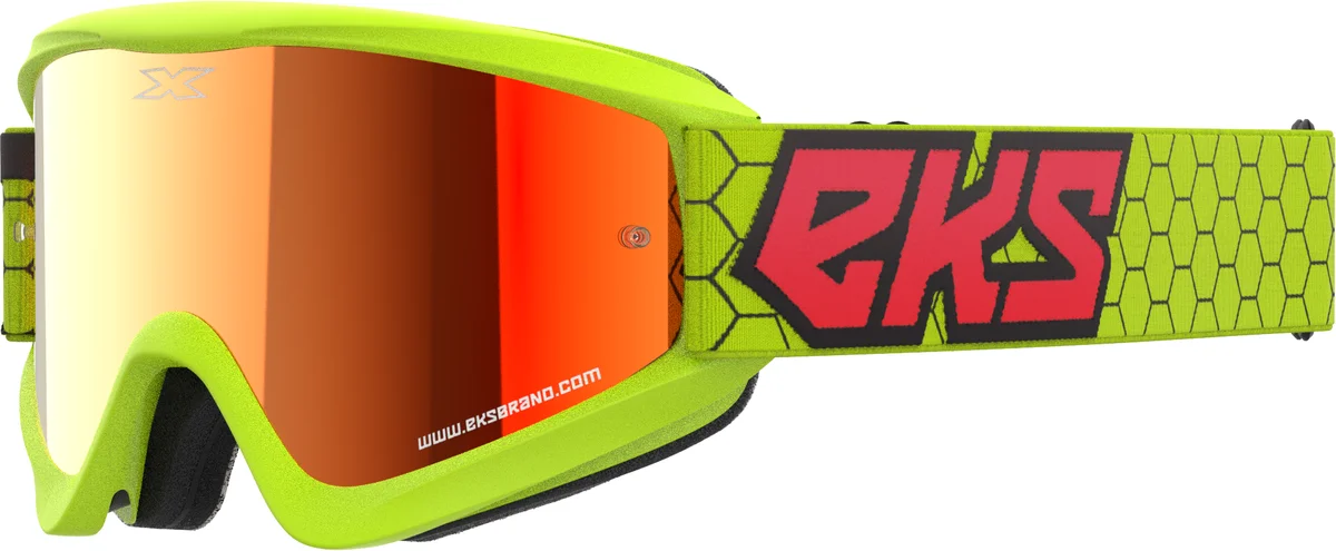 EKS BRAND - 067-60510 - Flat Out Mirror Goggle
