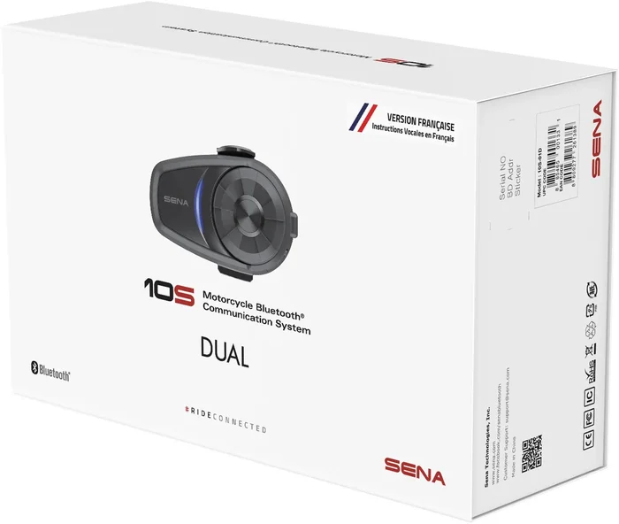 SENA - 10S-02D - 10S Bluetooth 4.1 Headset & Intercom