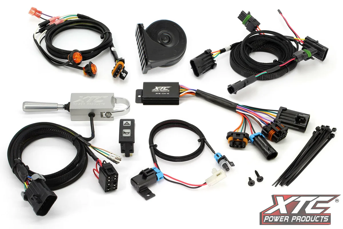 XTC POWER PRODUCTS - ATS-L-CAN-X3 - ATS Turn Signal Kit W/Billet Lever