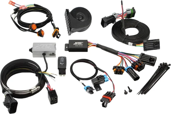 XTC POWER PRODUCTS - ATS-L-POL-M10U - ATS Turn Signal Kit W/Billet Lever