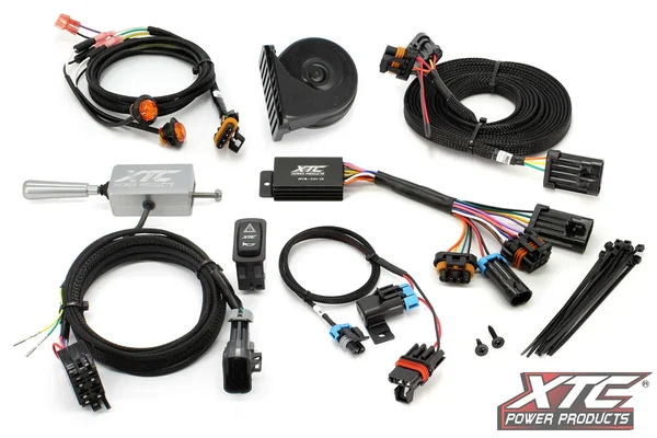 XTC POWER PRODUCTS - ATS-L-POL-RBU - ATS Turn Signal Kit W/Billet Lever