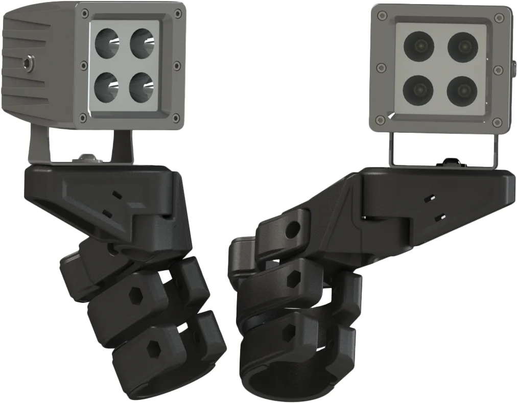 ATV TEK ESCUBE-2 Elite Series Custom POD Light Mount - Durable & Adjustable Mount for Off-Road Vehicles