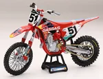 NEW-RAY 1:12 Scale KTM 450 SX-F Dirt Bike Replica - Die-Cast Metal Model