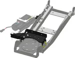 KFI UTV Pro 2.0 Tube Track Extension Actuator Brackets Kit - Durable Heavy-Duty Plow Mounting Solution