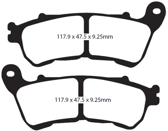 LYNDALL BRAKES - 7236-Z - Z Plus Brake Pads