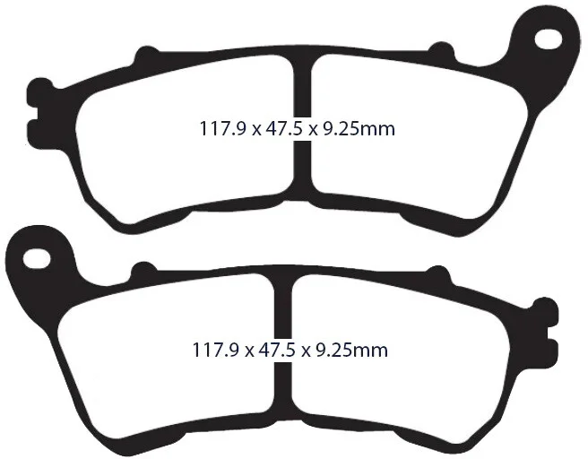 LYNDALL BRAKES - 7236-Z - Z Plus Brake Pads