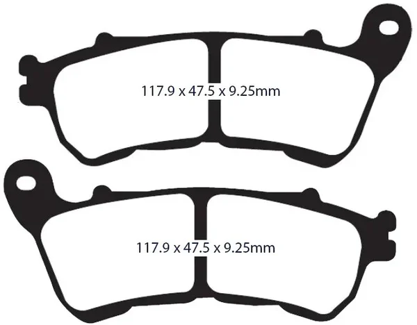 LYNDALL BRAKES - 7236-G - Gold Plus Brake Pads