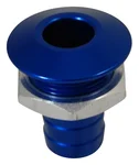 BLOWSION Billet Thru-Hull Water Fittings - CNC Machined 6061-T6 Aluminum for Marine Durability