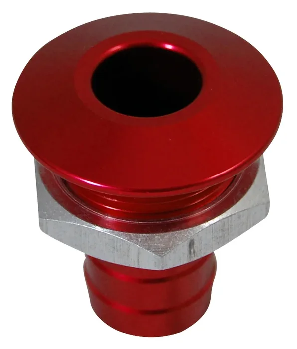 BLOWSION Billet Thru-Hull Water Fittings - CNC Machined Aircraft Aluminum for Marine Durability