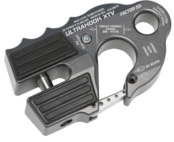 FACTOR 55 - 00275-06 - Ultrahook XTV Winch Shackle Mount