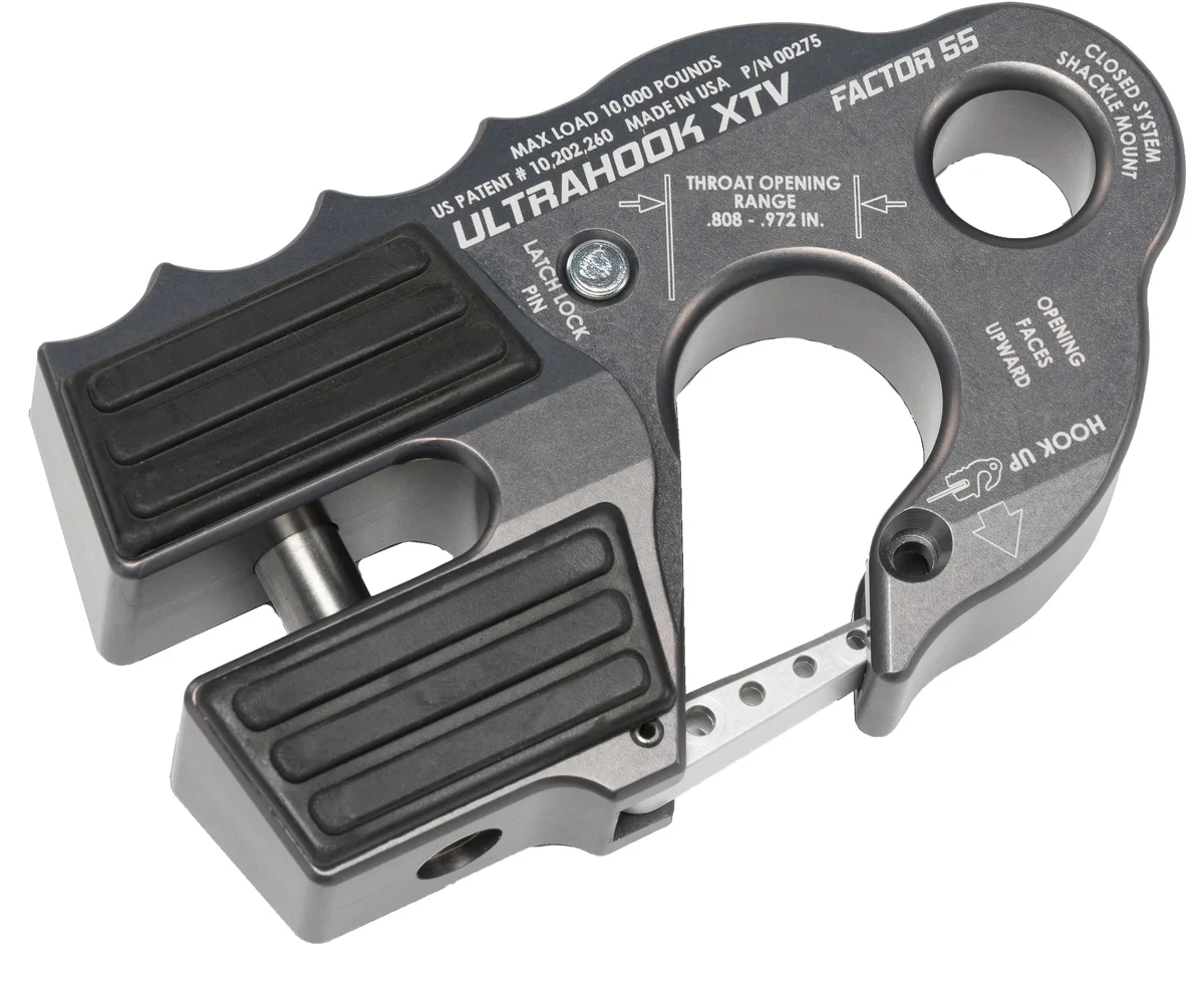 FACTOR 55 - 00275-06 - Ultrahook XTV Winch Shackle Mount