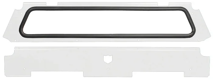 PRO ARMOR Rear Windshield - Custom Fit Glass Windscreen for Cage Systems