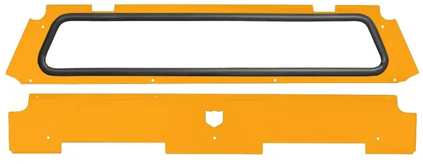 PRO ARMOR Rear Windshield - Custom Fit Weather Protection for Cage Systems