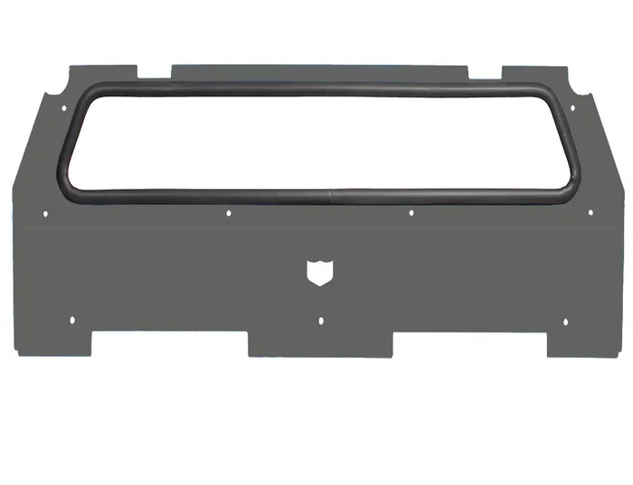 PRO ARMOR Rear Windshield - Custom Fit Glass Windscreen for Cage Systems