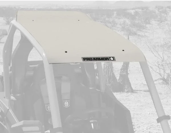 PRO ARMOR P186R136SSM Solo Cage Roof - Durable UTV Roof with Integrated Spoiler & No-Drill Installation