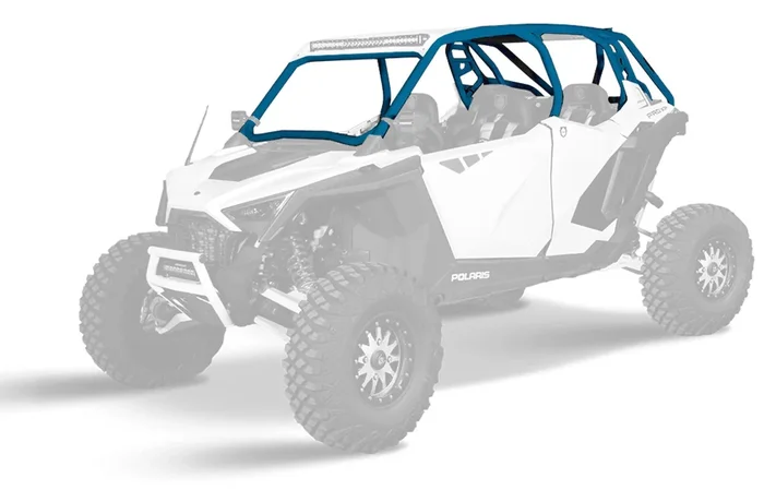 PRO ARMOR RZR Pro XP Cage System - 1.75" Steel Roll Cage with LED Mounts & 4-Point Harness Anchors