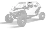 PRO ARMOR P1910C050WH Pro XP Cage - V Bar Option UTV Roll Cage (White)