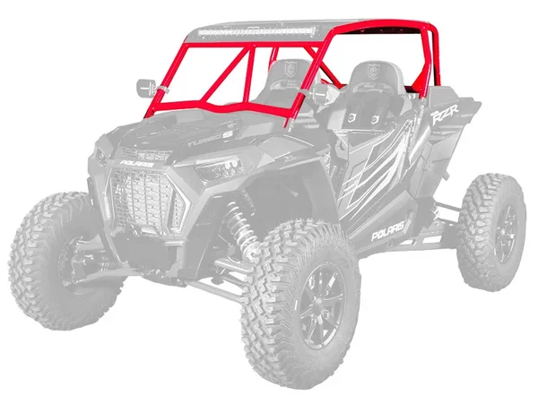 PRO ARMOR Asylum Cage P191C028RD - Durable UTV Cab/Door Armor for Enhanced Protection