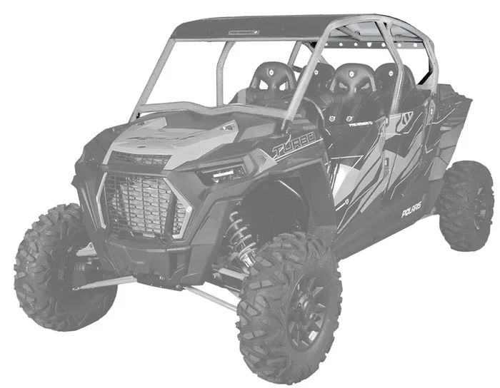 PRO ARMOR Asylum Cage P194C026SSM - Durable UTV Cab/Door Armor for Enhanced Protection