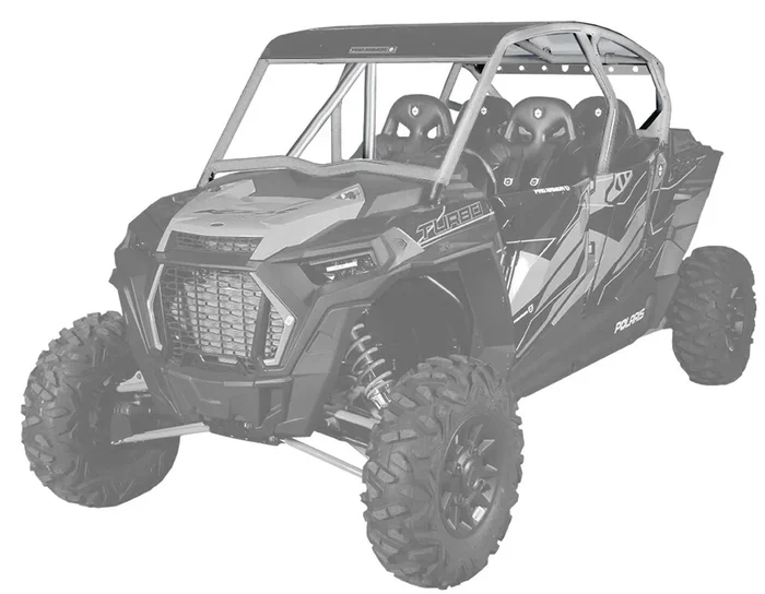 PRO ARMOR Asylum Cage P194C028SSM - Durable UTV Cab/Door Armor for Enhanced Protection
