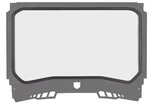 PRO ARMOR Front Windshield Pro XP/4 - Custom Fit Windscreen for RZR Pro XP 2020-2021
