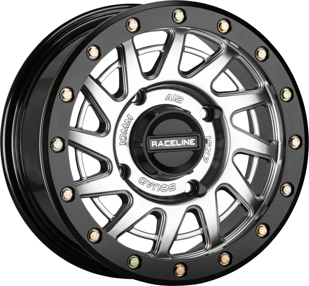 RACELINE - A12SB-57037+10 - Squad Beadlock Wheels