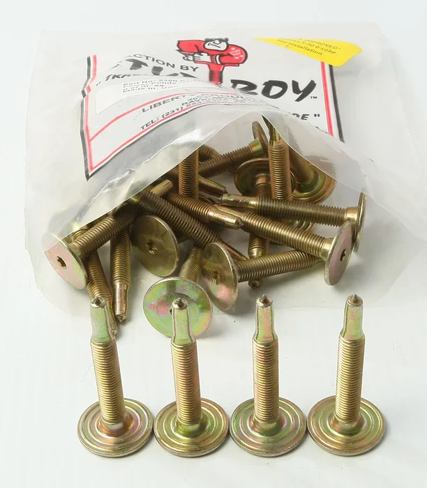 STUD BOY Power Point Pro Carbide Push-Through Studs for Tracks - Durable, High-Performance Track Studs