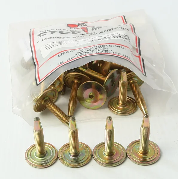 STUD BOY Pro Series Power Point Plus Carbide Studs - Durable Track Fasteners for Powersports