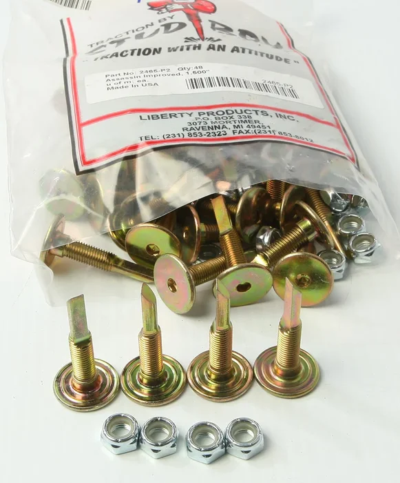 STUD BOY Assassins Improved Drag Studs - High-Performance Drag Track Studs for Powersports