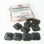 STUD BOY Super Lite Plus Single Backers - Lightweight & Durable Tracks for Riders