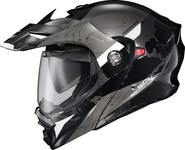 SCORPION EXO - 96-1028 - EXO-AT960 Modular Helmet Topographic