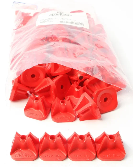 STUD BOY 2513-P8-RED 2-Ply Super Lite Pro Series Single Backers - Durable Off-Road Tracks for Powersports Vehicles
