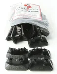 STUD BOY Super-Lite Pro Series Double Backers 0.75" 24/Pk Black - Durable & Lightweight Motorcycle Accessories