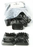 STUD BOY Super-Lite Pro Series Double Backers 0.75" 48/Pk Black - High-Performance Motorcycle Accessories