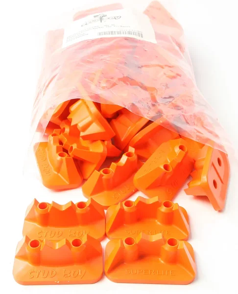 STUD BOY Super-Lite Pro Series Double Backers 48/Pk Orange - Lightweight & Durable Tire Pressure Adjusters
