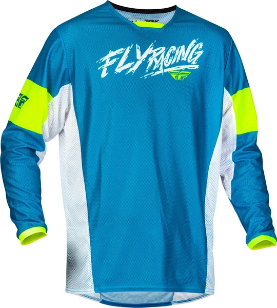 FLY RACING - 377-332YX - Youth Kinetic Mesh Khaos Jersey