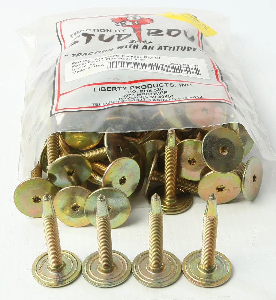 STUD BOY Pro Series Power Point Plus Carbide Studs - Durable Track Performance Enhancer