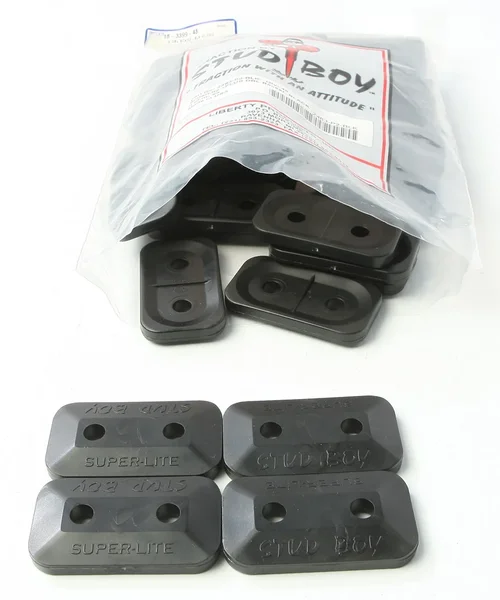 STUD BOY Super Lite Plus Double Backers - Lightweight Track Socks for Riders