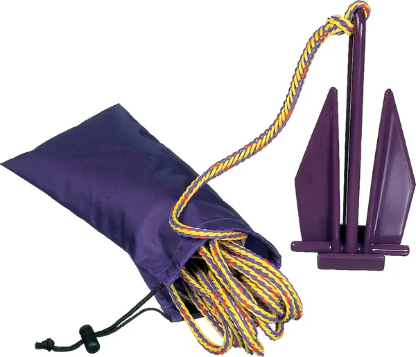 KWIK TEK A-5 Fluke Style Anchor & Bag - Durable Water Sports Safety Accessory