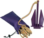 KWIK TEK A-5 Fluke Style Anchor & Bag - Durable Water Sports Safety Accessory