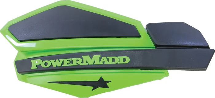 POWERMADD Star Series Handguards - Durable Motorcycle Hand Protection with Ergonomic Design