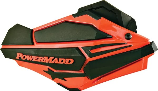 POWERMADD Sentinal Handguards Mirror - Durable Hand Protection for Powersports Riders