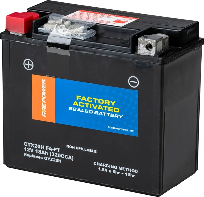 FIRE POWER - CTX20H (FA) FT - Factory Activated Sealed Battery